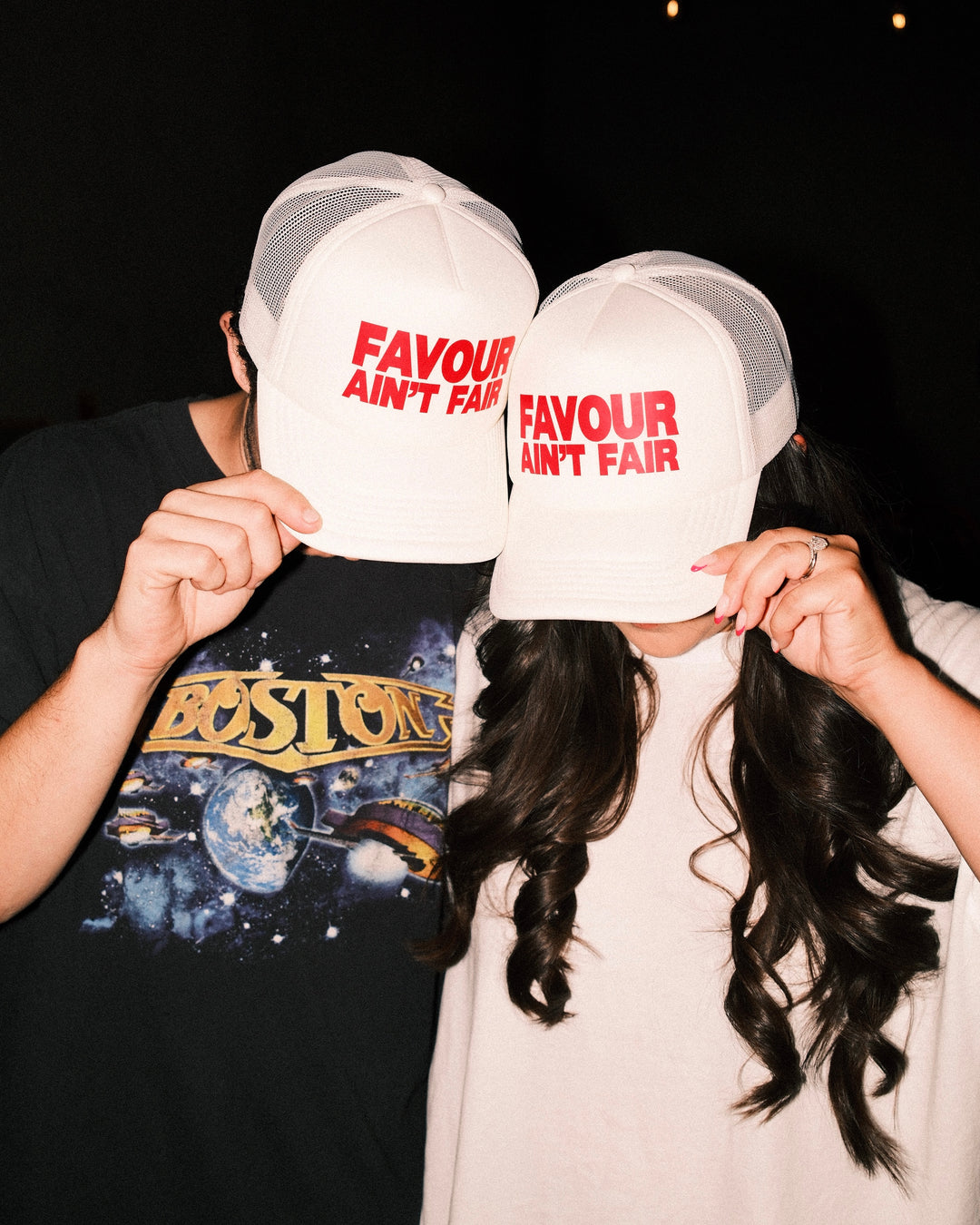 FAVOUR AIN’T FAIR TRUCKER HAT